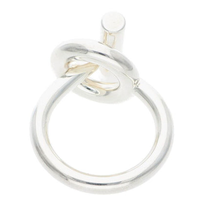 Hermes Echape Silver Ring Men's 52 11