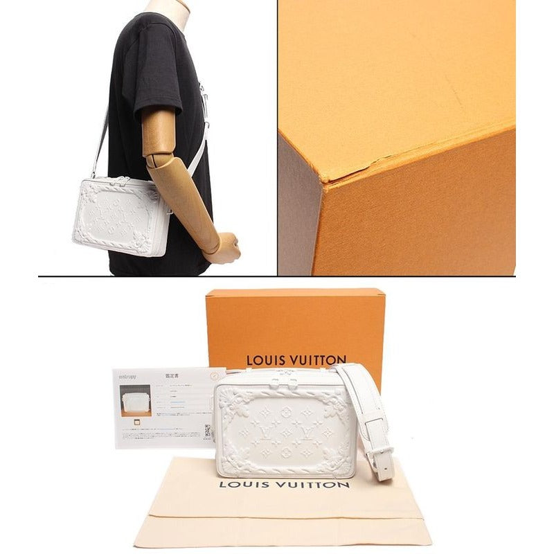 Louis Vuitton Shoulder Bag Handle Soft Trunk Leather — view 8