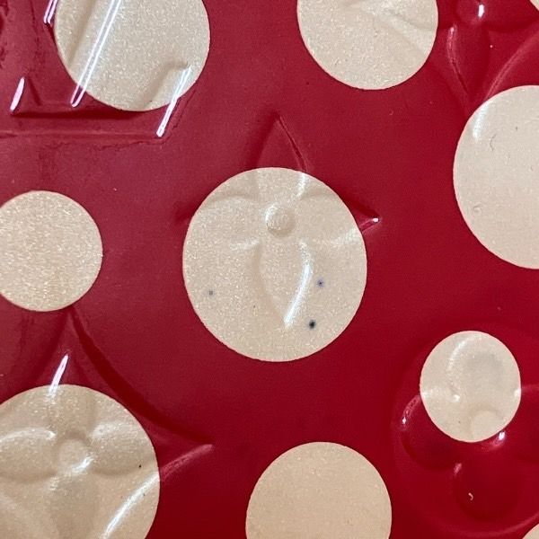 Louis Vuitton Vernis Dot Infinity M91572 Yayoi Kusama Round Zipper Long Wallet