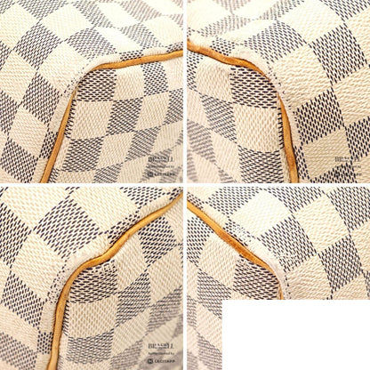 Louis Vuitton Azur Speedy 25 Mini Boston Bag Wide White — view 7