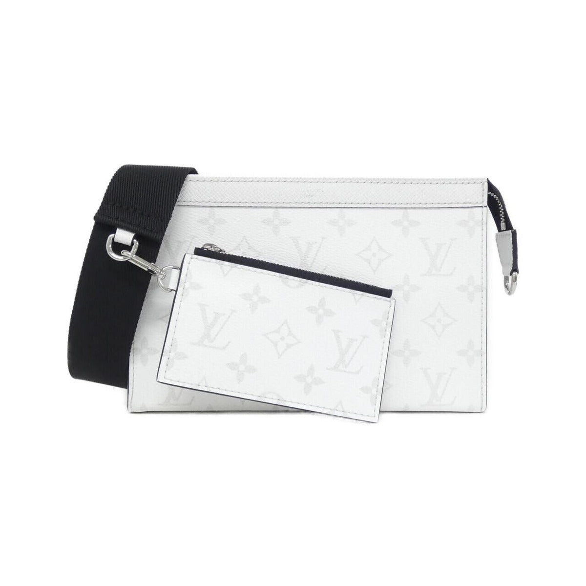 Louis Vuitton Taigarama Gaston Wearable Wallet Shoulder Bag Optical White