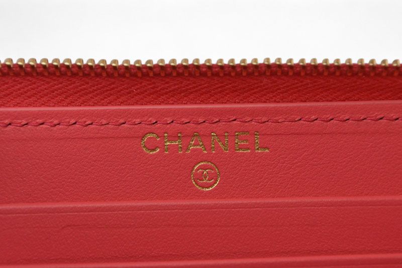 Chanel Wallet Round Zipper Chanel 19 Small Zip Wallet Pink Gold Hardware Ap0948