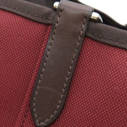 Hermes 2-Way Bag Sac de Pansage Groom Cotton Polyurethane Polyamide Rouge Ash