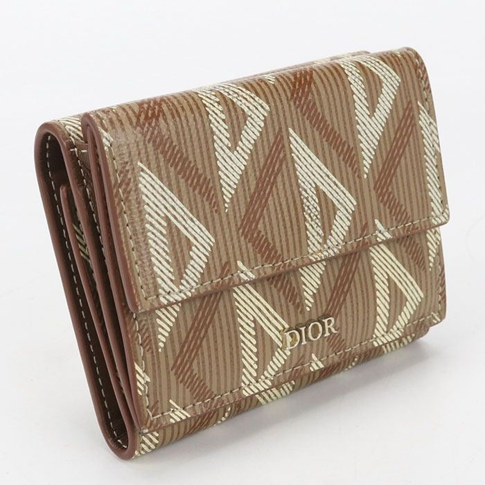 Dior CD Diamond Trifold Wallet