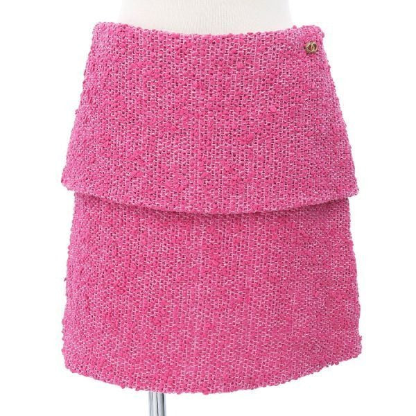 Chanel Skirt Silk Cotton