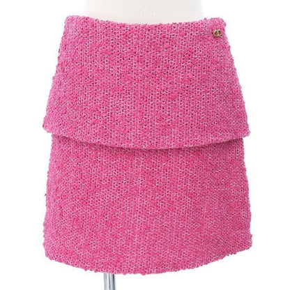 Chanel Skirt Silk Cotton