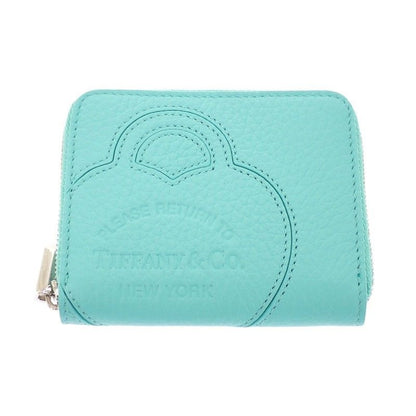 Tiffany & Co. Return to Small Zip Wallet Blue