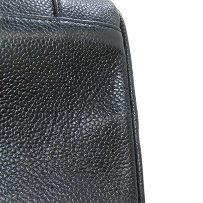 Chanel Vanity Gold Hardware Tote Bag Grained Calfskin Women's