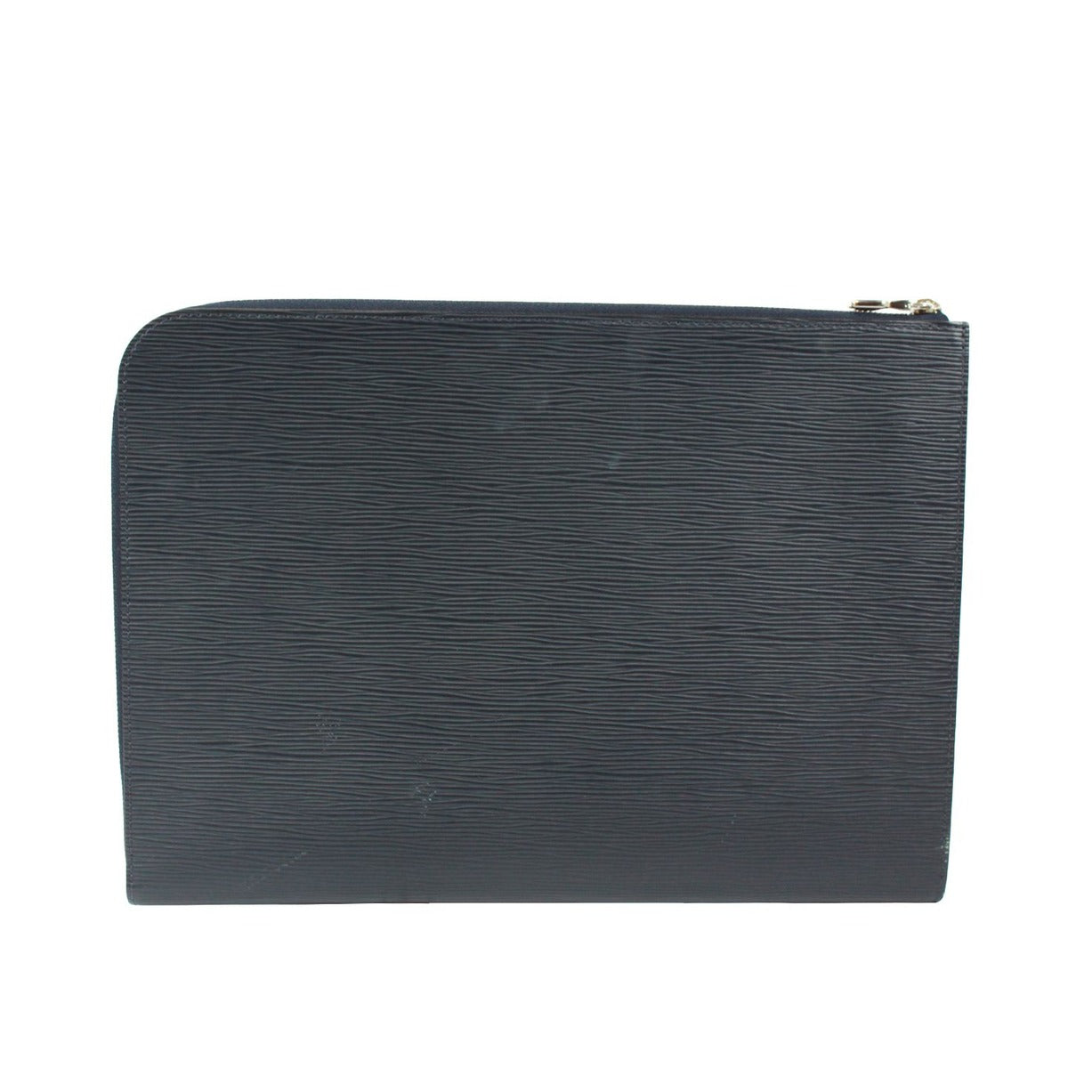 Louis Vuitton Pochette Jour GM NM Epi Blue Marine Leather Navy Clutch — view 3