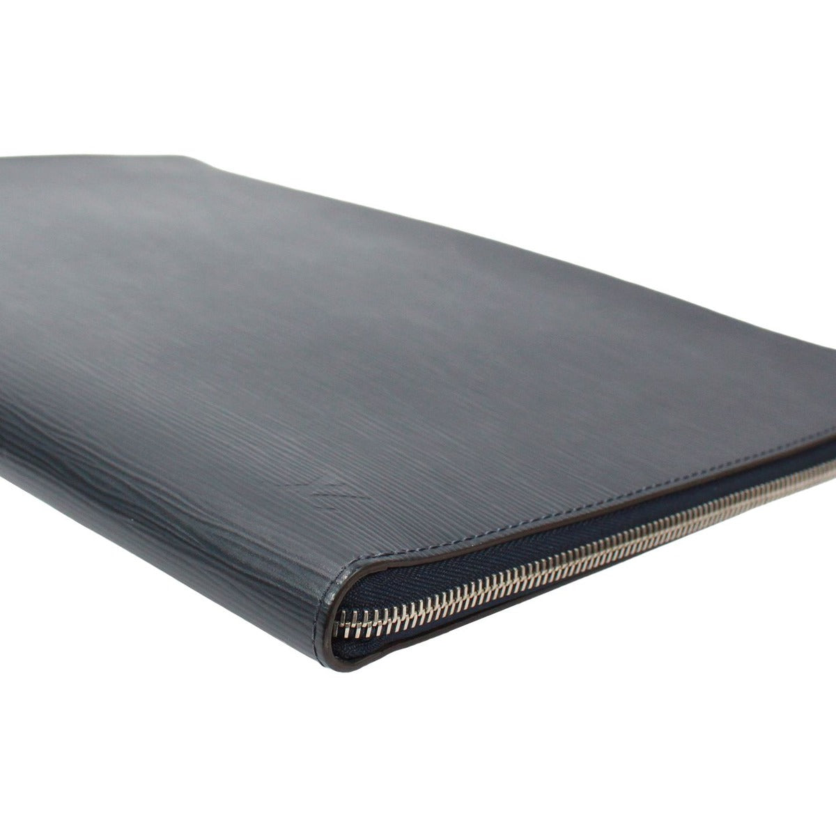 Louis Vuitton Pochette Jour GM NM Epi Blue Marine Leather Navy Clutch — view 5