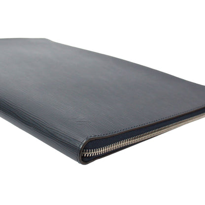 Louis Vuitton Pochette Jour GM NM Epi Blue Marine Leather Navy Clutch — view 5