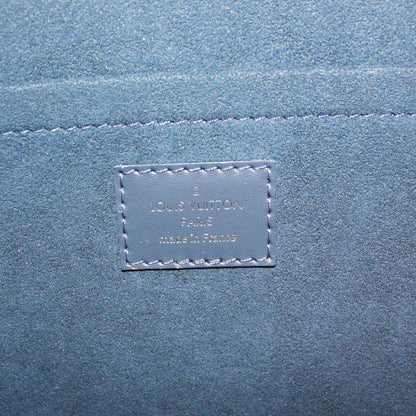 Louis Vuitton Pochette Jour GM NM Epi Blue Marine Leather Navy Clutch — view 8