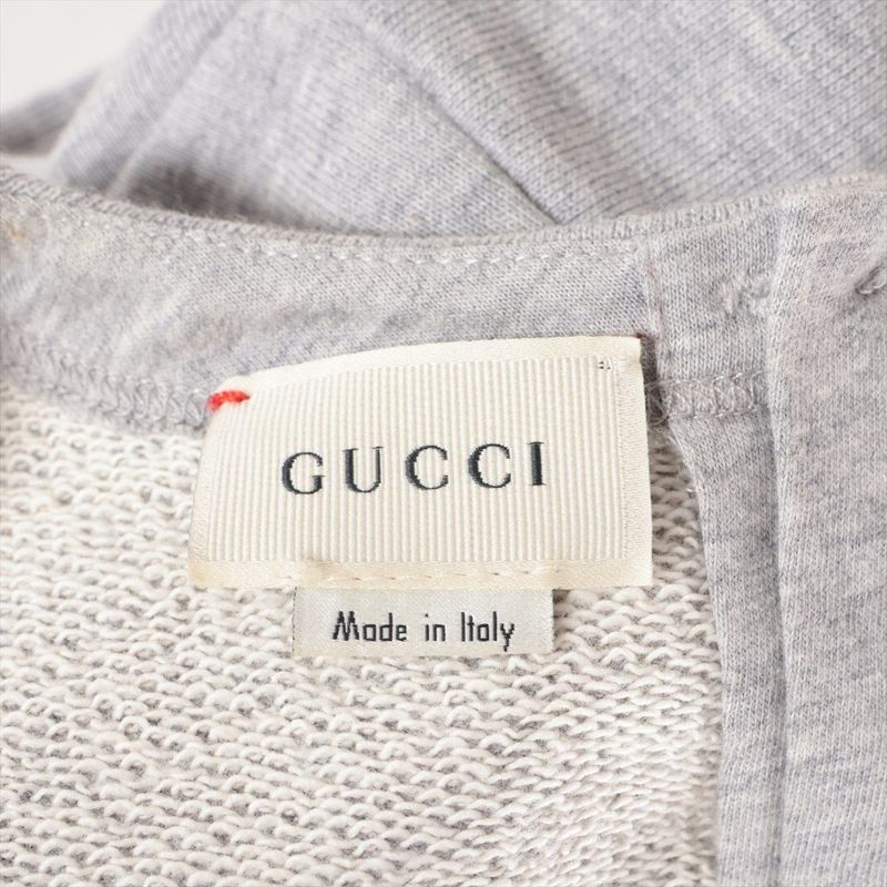 Gucci Cotton Trainers Kids 12 (150cm (59.06in)) 518558 Grey Made In Italy