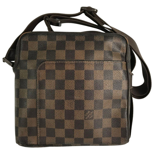 Louis Vuitton Shoulder Bag Damier Olaf PM Corner