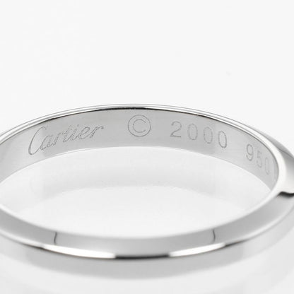 Cartier Declaration 3mm (0.12in) Model Pt950platinum 16.5 Men's 5.23g Ring