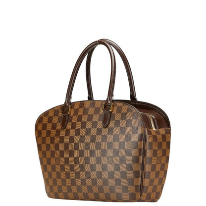 Louis Vuitton Damier Sarria Orizontal N51282 Brown PVC Leather Women Louis