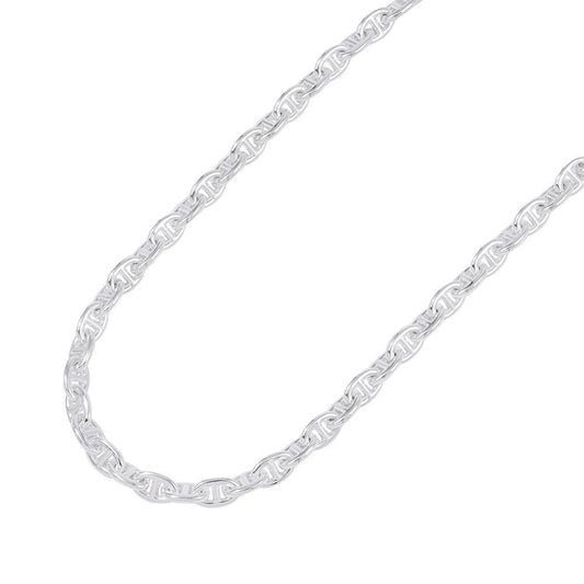 Hermes Necklace Chaine D'ancre PM 43 Links Silver
