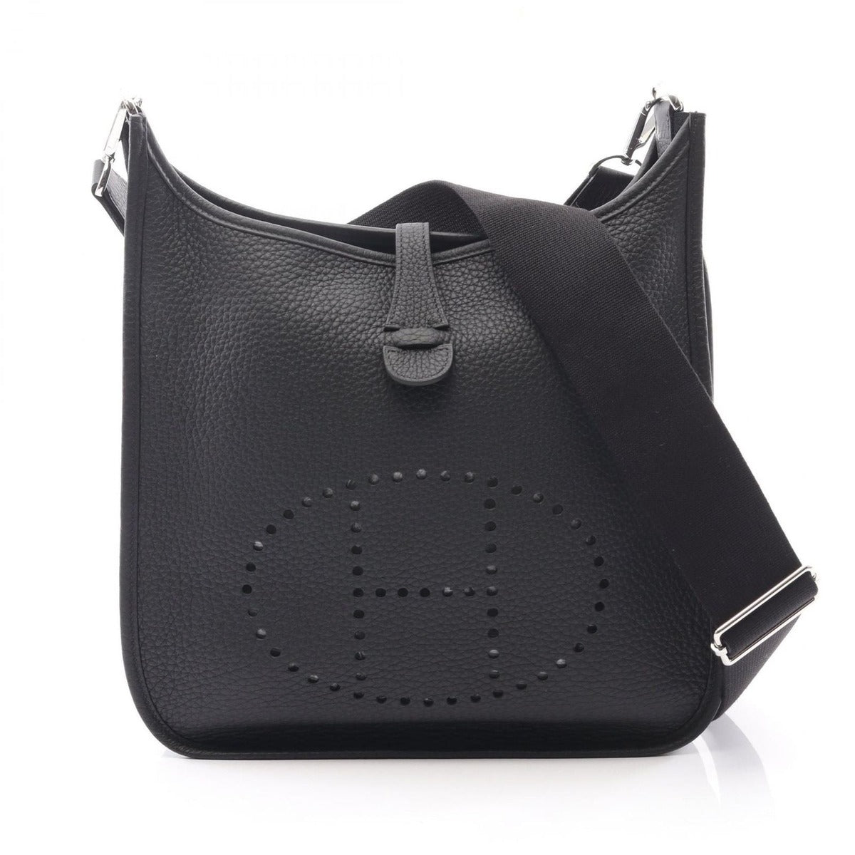 Hermes Shoulder Bag Evelyne 3 Trois PM Black Other