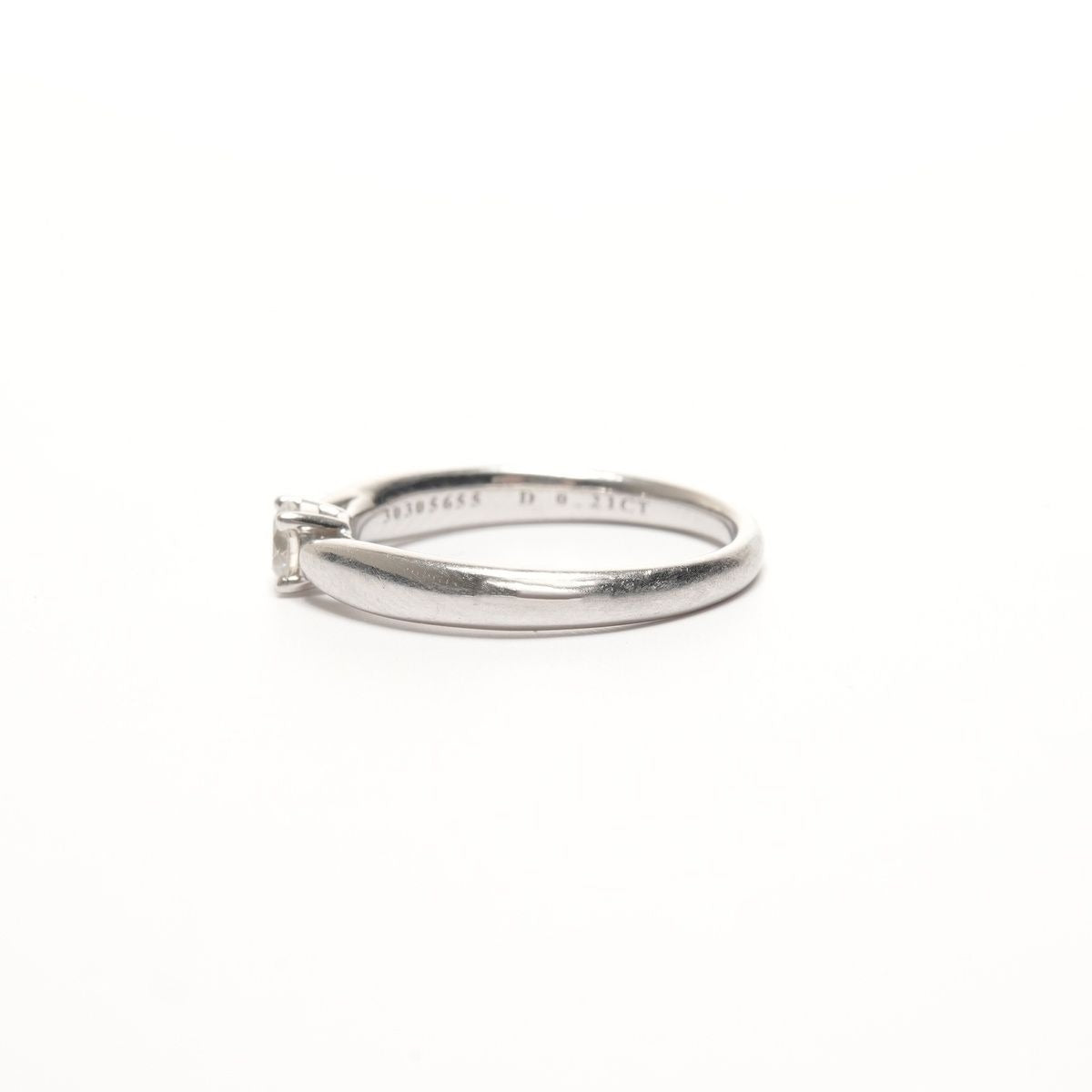 Tiffany & Co. Ring Lucida Diamond Carat Platinum