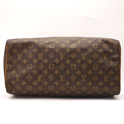 Louis Vuitton Speedy 40 Bag Handbag Brown Padlock Key — view 6