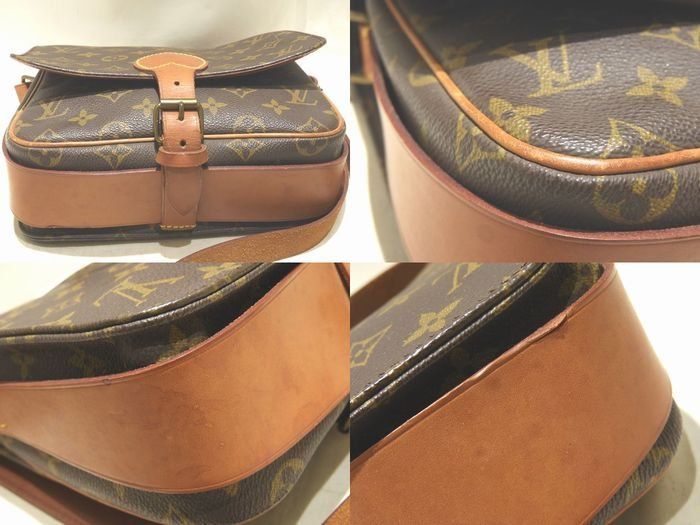 Louis Vuitton Cartesianiere MM Shoulder Bag M51253 Crossbody Monogram Sl0980 ▼7G