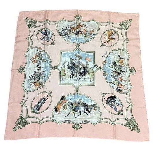 Hermes Carre 90 les Chevaux Des Moghols Mughal Dynasty Horse
