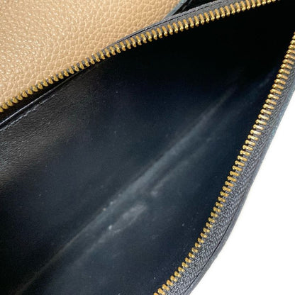 Louis Vuitton Monogram And Empreinte Portefeuille Emilie Long Wallet M62369