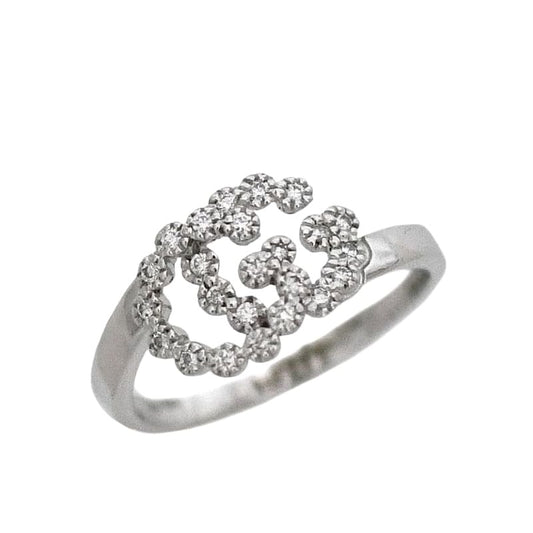 Gucci Ring White Gold Wg Marmont