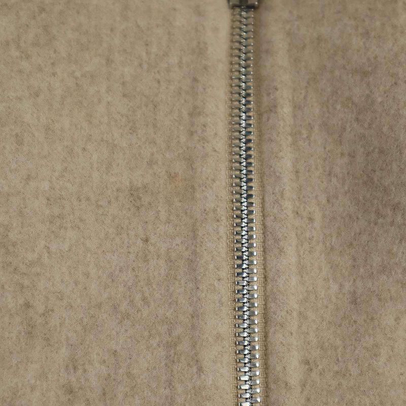 Celine by Phoebe Philo Wool Cashmere Hooded Coat 2 8p17 5955 Beige 34