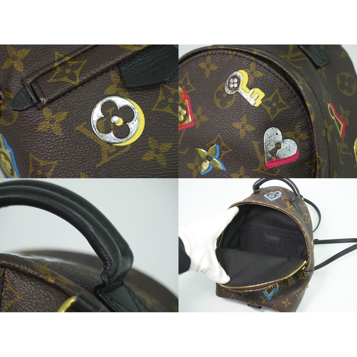 Louis Vuitton LV Palm Spring Mini Lovelock Monogram Backpack — view 7
