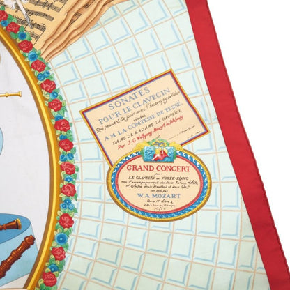 Hermes Wolfgang Amadeus Mozart Hymn To Mozart Carré 90 Scarf Silk Twill Square