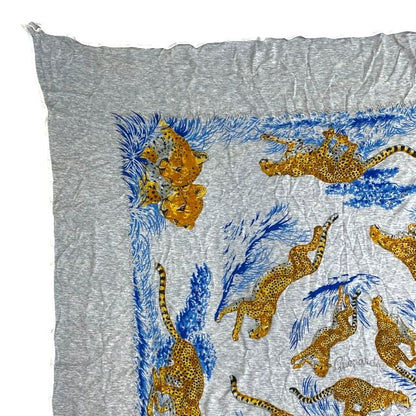 Hermes Guepards Scarf Carre Leopard Cheetah Square 110 X 110cm (4331in) With