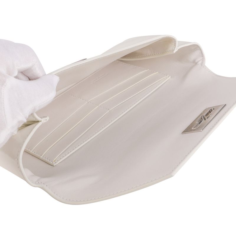 Bottega Veneta Clutch Bag Small Clutch BAG White