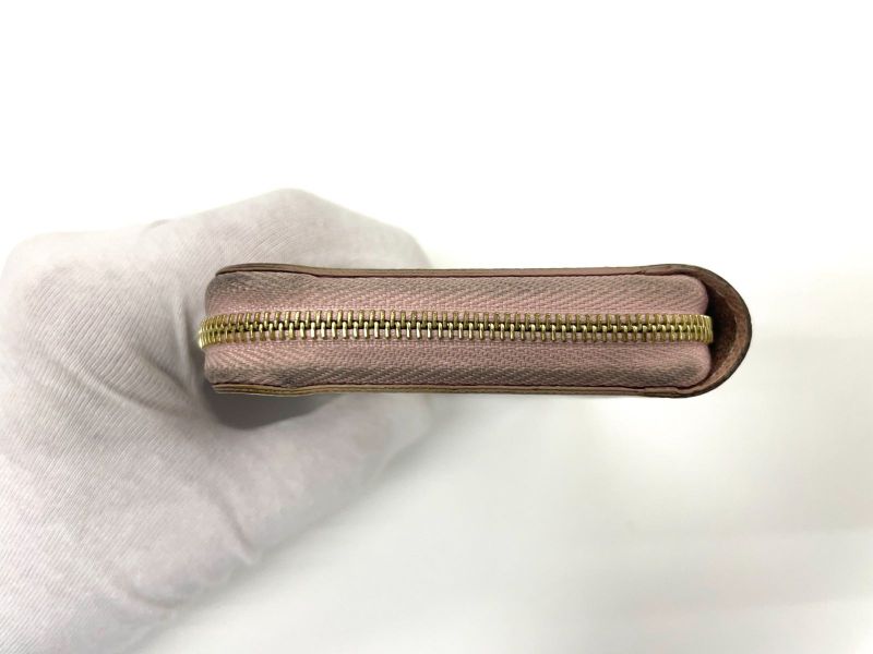 Louis Vuitton Damier Azure Zippy Coin Purse Coin Case Coin Case N60229 Ivory ×