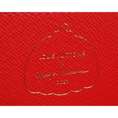 Louis Vuitton LV X Yk Zippy Wallet Painted Dot Monogram Canvas Polka