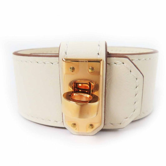 Hermes Kelly Twist PM Rose Gold Hardware Bracelet Swift Nata T2 B Engraved Box