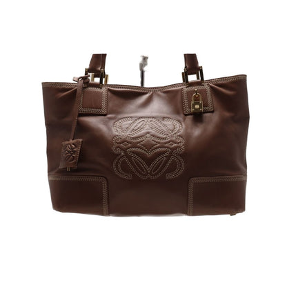 Loewe Anagram Amazona Justa Leather Handbag