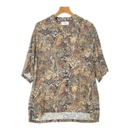 Celine Casual Shirt Black 36 Beige Brown