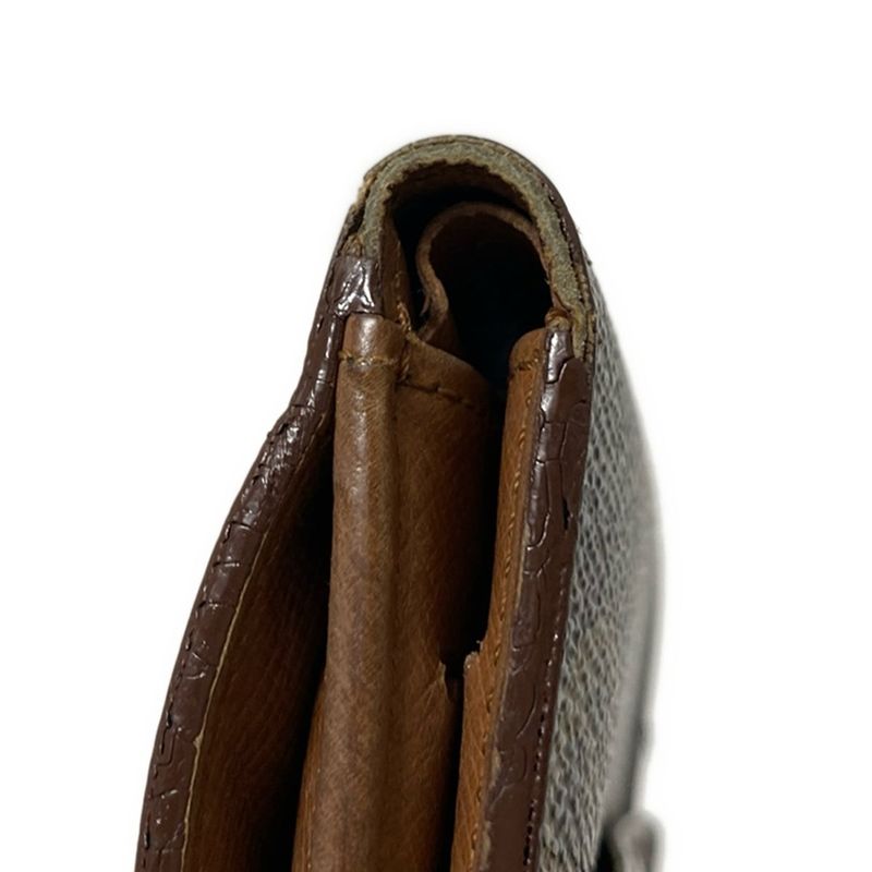 Louis Vuitton W Hook Wallet Monogram Porte Monnaie Vivier Carte Cles Di M61652