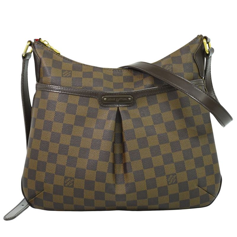 Authentic Louis Vuitton LV Bloomsbury PM Damier Ebène Shoulder Bag Pochette