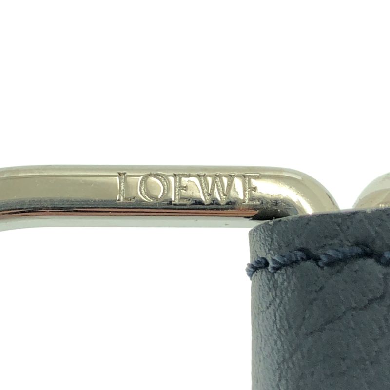 Loewe - Anagram Jacquard Belt - Unisex - Beige Navy - Men's