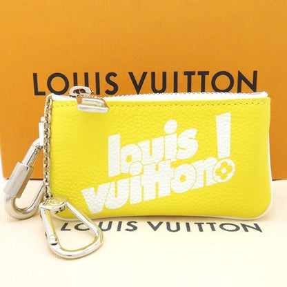Louis Vuitton Pochette Cles Everyday Yellow Coin Case