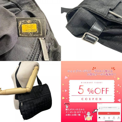 Chanel New Travel Line Shoulder Bag Oblique Shoulder Brand Ladies Black Ladies