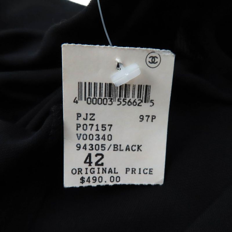 CHANEL Boutique CHANEL Boutique Vintage 97P P07157 Side Zip Knee Length Skirt