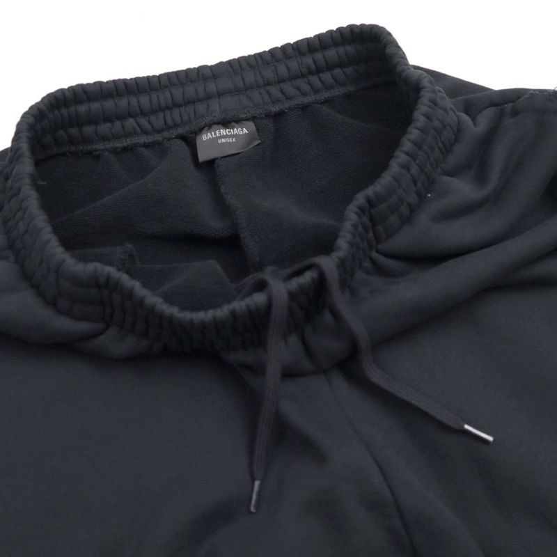 Balenciaga 24ss Distressed Cropped Sweatpants Destroyed Cropped Sweatpants