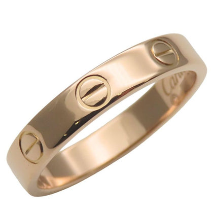 Cartier Ring - Mini Love Ring 53 18K Pink Gold Approx 3.6g Pink Gold Jewelry