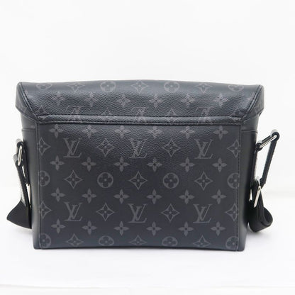 Louis Vuitton Messenger-voyage PM M40511 RFID Shoulder-bag Black Men's