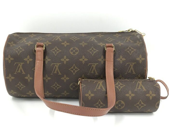 Louis Vuitton Papillon 30 Handbag Monogram Brown M51385
