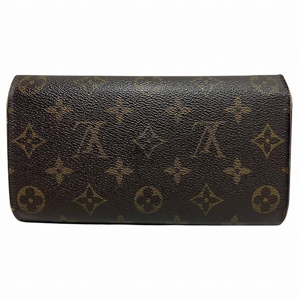 Louis Vuitton Monogram Portefeuille International M61217 Long Wallet Trifold
