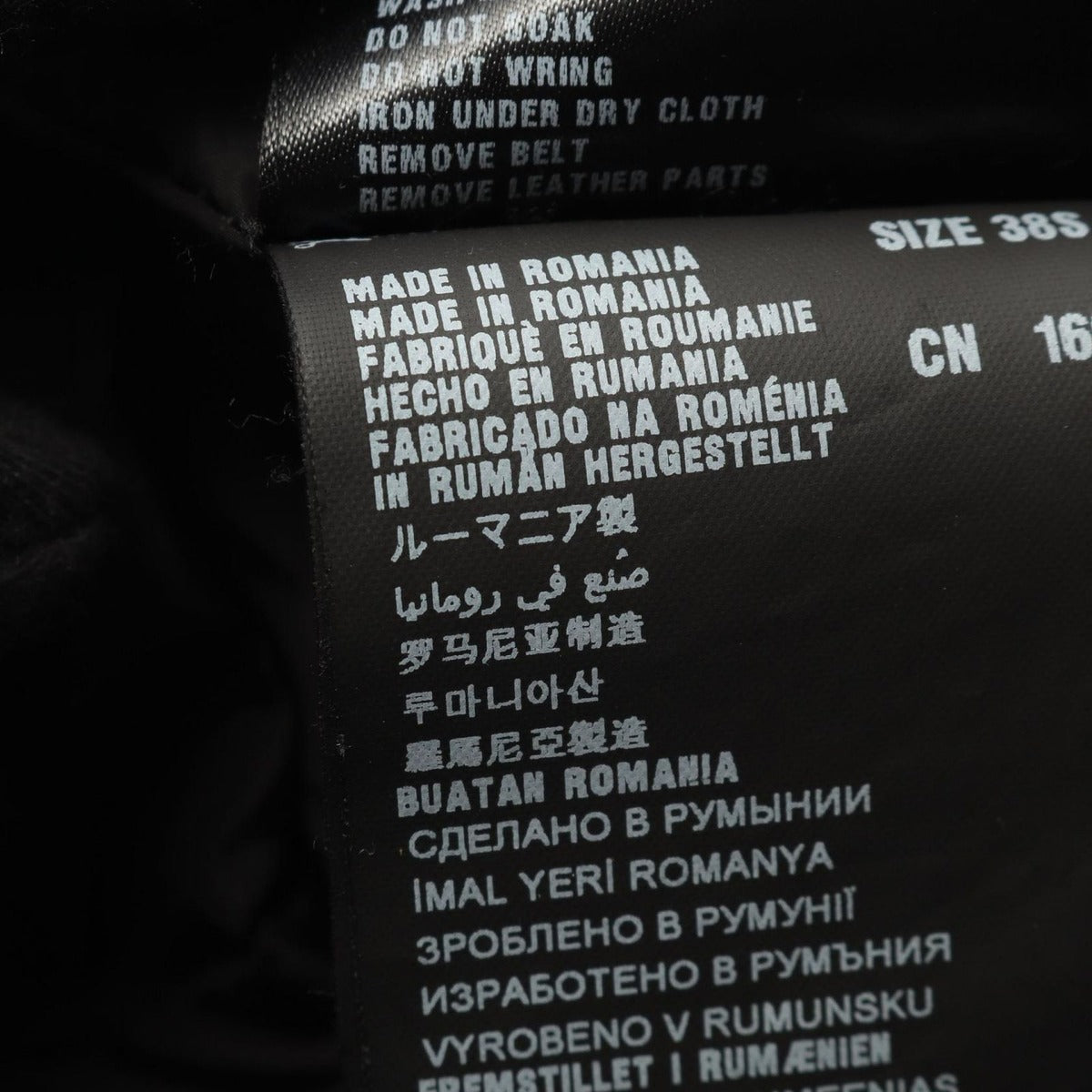 Prada Down Jacket Navy Nylon Long — view 6